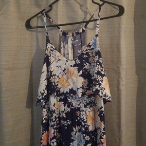 Maxi dress with slit